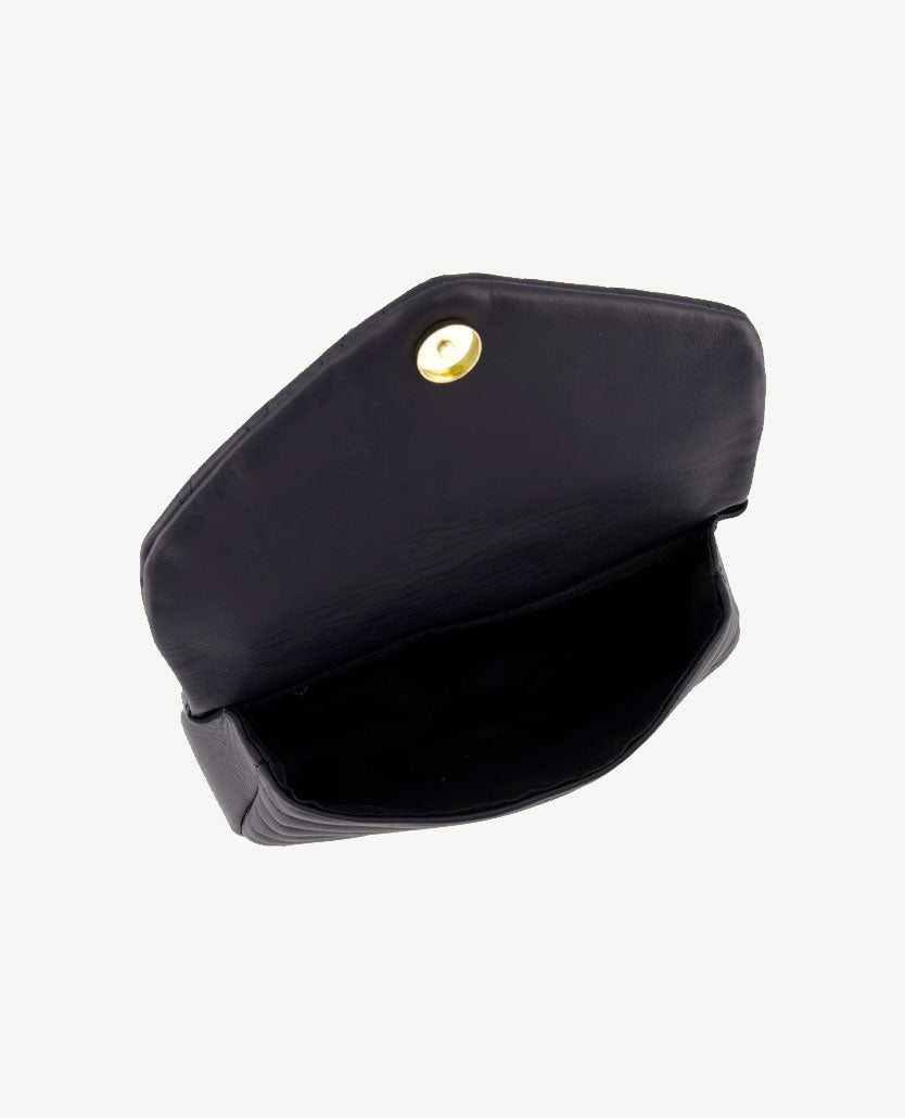 Tas - Nique - Leer - Navy