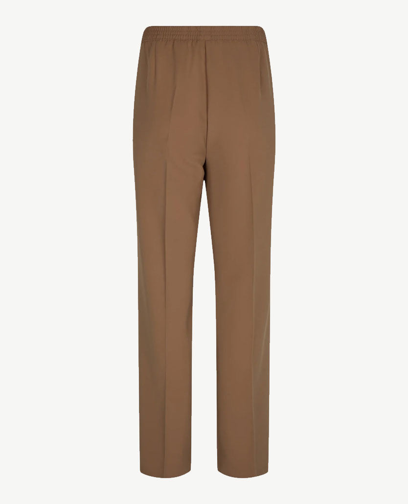Toni - Elastiek rondom - Scarlet CS Slim fit - Travelkwaliteit - Normale beenlengte - Camel