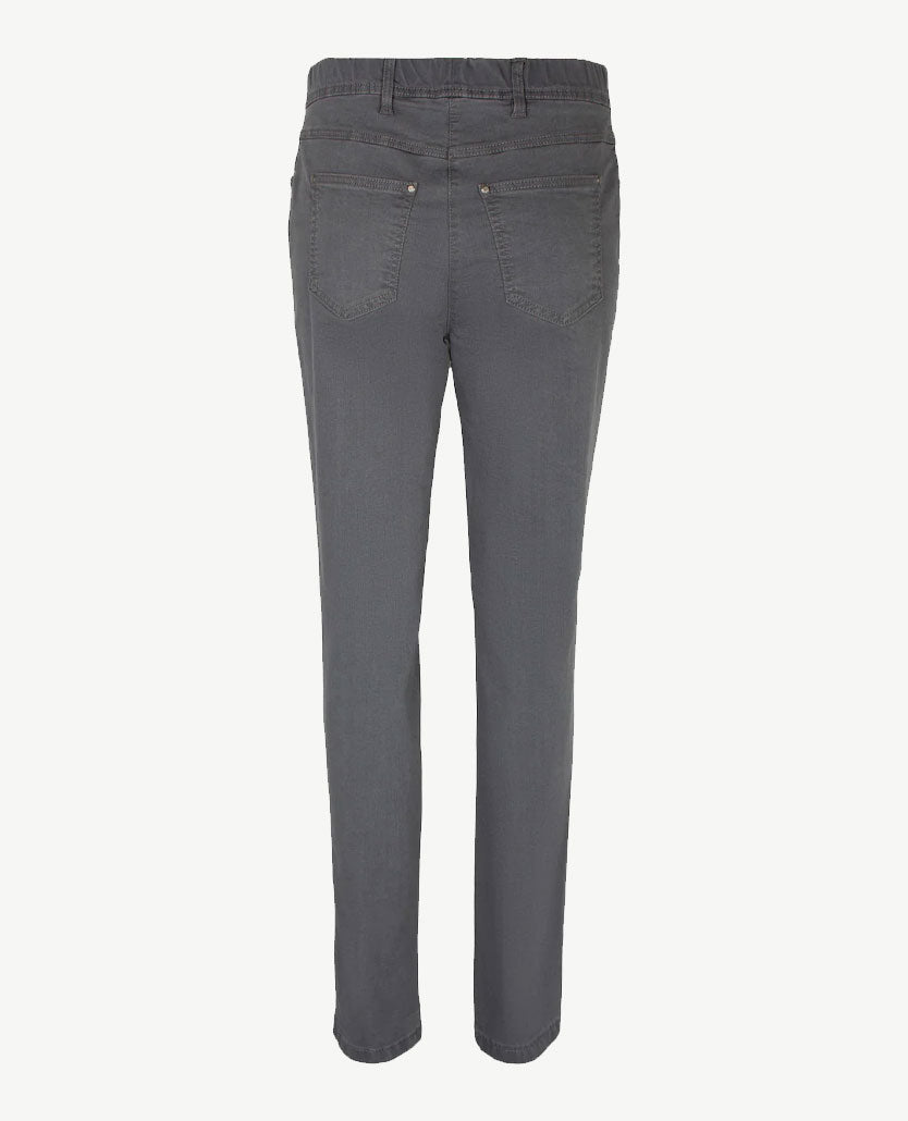 Toni - Elastiek rondom - Alice CS - Jeans - Normale lengte - Middengrijs
