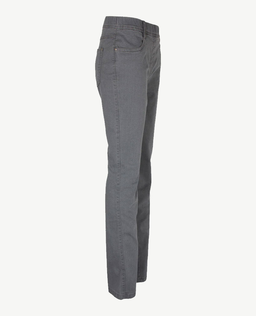 Toni - Elastiek rondom - Alice CS - Jeans - Normale lengte - Middengrijs