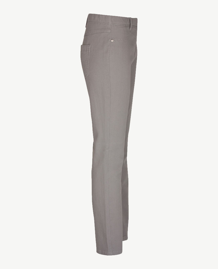 Toni Dress - Elastiek rondom - Alice CS - Normale lengte - Jeans grijs