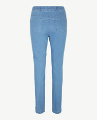 Toni Dress - Elastiek rondom - Alice - Jeans - Normale lengte - Bleached denim