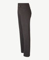 Toni Dress - Elastiek rondom - Alice - Jersey 'tweed' - Korte lengte - zwart/antraciet