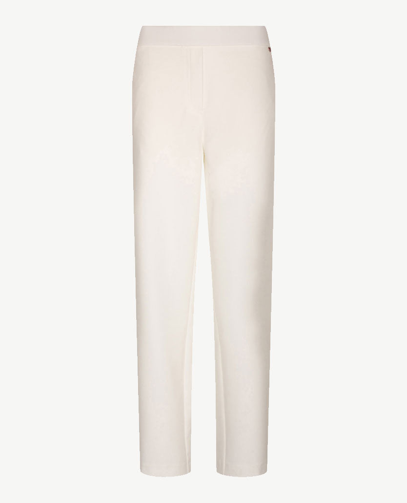 Toni - Elastiek rondom - Alice New Straight - Traveljersey - ecru - Normale lengte