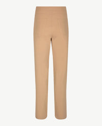 Toni - Alice zip - Elastiek rondom - Jersey - Donker beige - Normale lengte