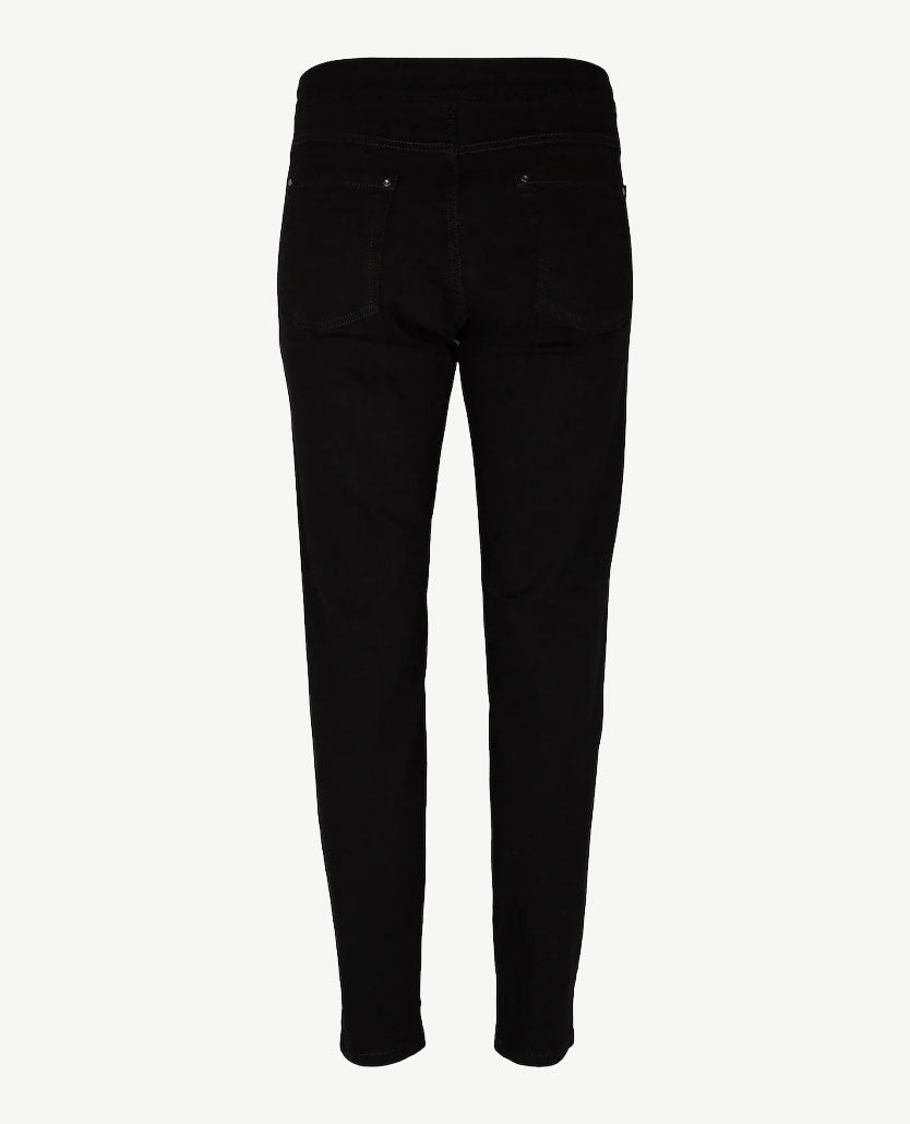 Zerres - Elastiek rondom - Leggy - Jeans - Normale lengte - Zwart