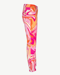 Zerres - Elastiek rondom - Leggy - Korte lengte - Pink, oranje wit