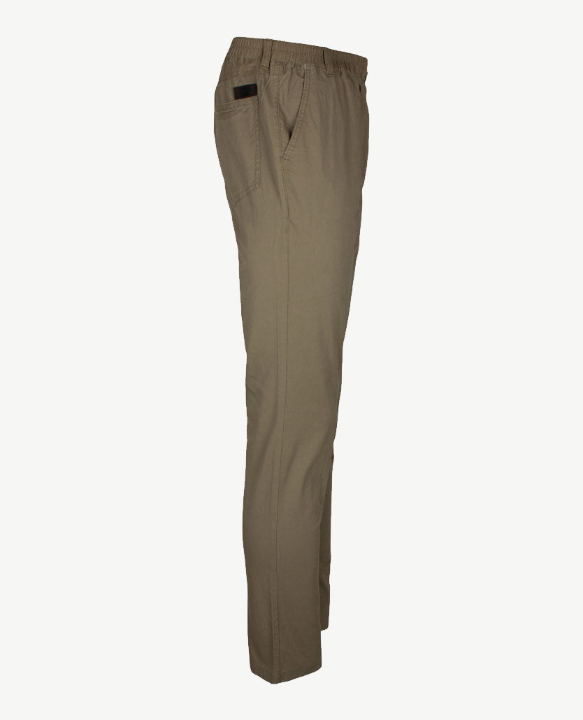 D.Y.P. - Alex - Elastische band - Aansluitend - katoen - Khaki