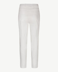 Toni - Alice zip - 7-8 - Elastiek rondom - Jeans - Wit - Normale lengte