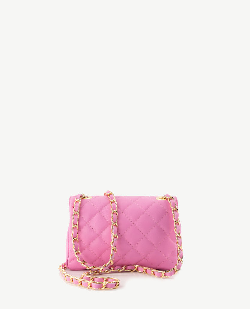 Tas - Audrey - Leer - Soft pink