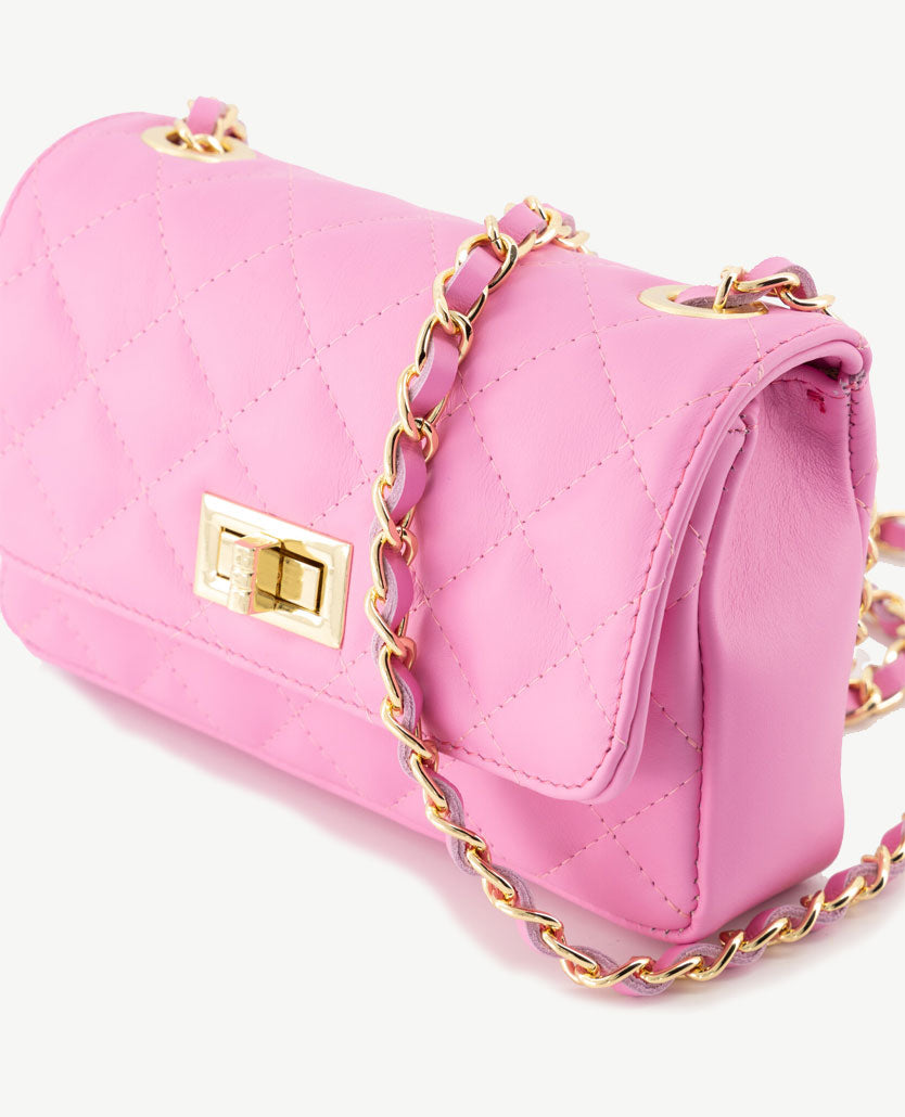 Tas - Audrey - Leer - Soft pink