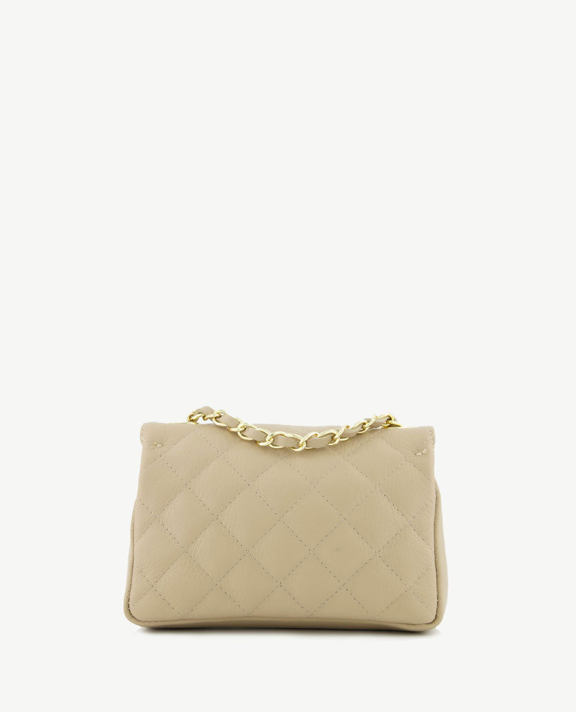 Tas - Audrey - Leer - Beige