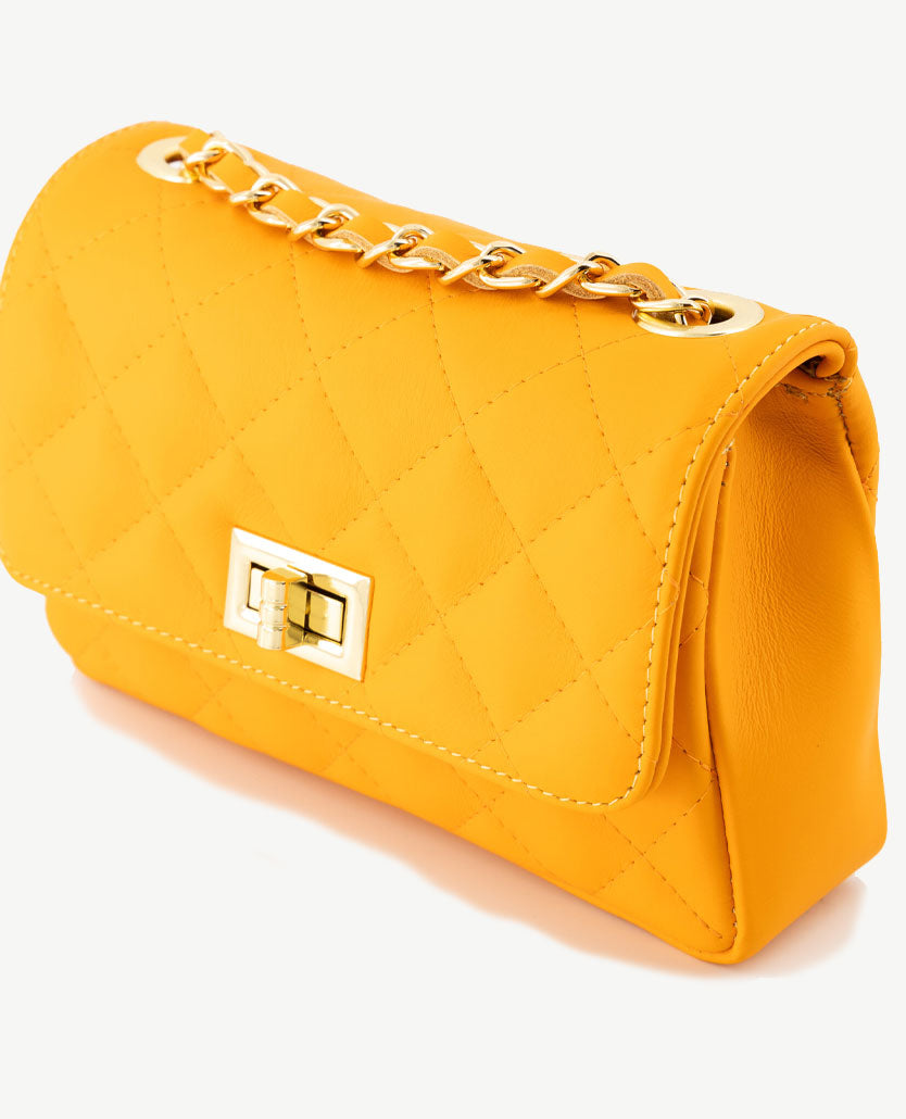 Tas - Audrey - Leer - Orange