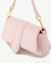 Tas - Jasmin - klein - Leer - Zacht rose
