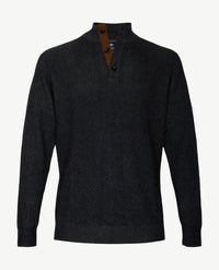 Baileys - Polo knoopsluiting - Melee two tone - Groen en navy