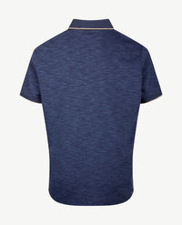 Baileys - Polo - Two tone - Blauw met wit en beige
