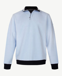 Baileys - Polo  met rits - Two-tone - Blue met navy