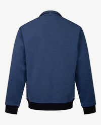Baileys - Polo  met rits - Two-tone - Marineblauw met rafblauw