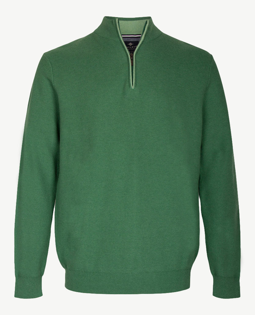 Baileys - Polo met rits - Groen