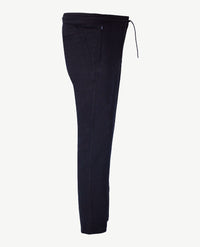 Brax - Broek met elastiek rondom - Jagger - Jersey sweat - Navy