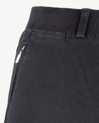 Brax Raphaela - Lavina Zip - Elastiek rondom - winter katoen - Normale lengte -  Navy