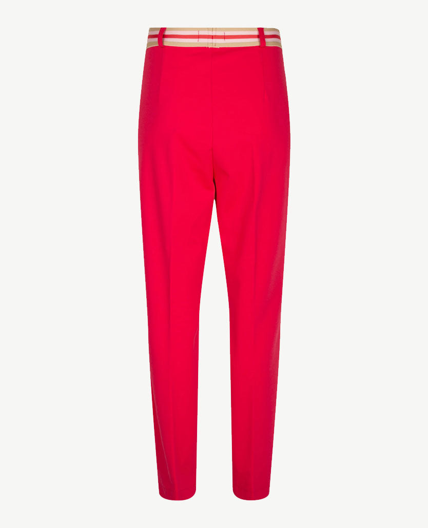 Brax Raphaela - Lillyth - Elastiek rondom jersey - Roserood - Korte lengte