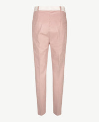 Brax Raphaela - Lillyth - Elastiek rondom jersey - pied de poule rose - Korte lengte