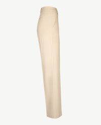 Brax Raphaela - Lillyth  Flared - Elastiek rondom jersey - Beige - Normale lengte