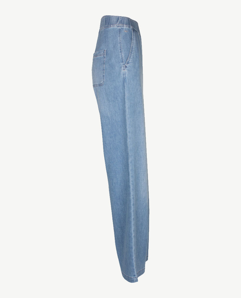 Brax Raphaela - Maine - Elastiek rondom - jeans - Bleached - Normale lengte