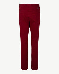 Brax Raphaela - Lavina Zip - Elastiek rondom - winterkatoen - Korte lengte - Bordeaux