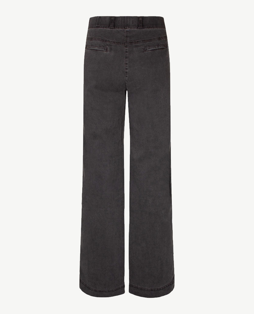 Brax Raphaela - Pam Flared - Elastiek rondom - Jeans - Normale  lengte - Dark grey