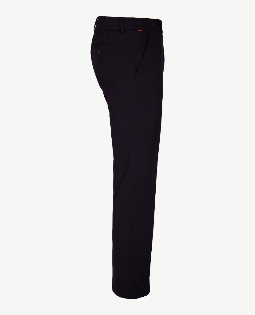 Brax - Broek met elastiek rondom - Thore - Jersey - Navy