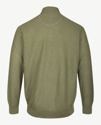 Brax - Vest Jake met rits - Groen