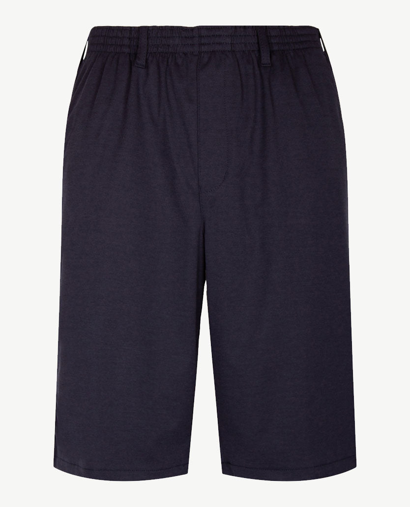 D.Y.P. - Julian - Bermuda/korte broek - Elastische band - Jersey - Navy