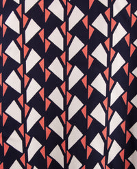 Erfo - Blouse - Blouson - Dessin navy, oranje