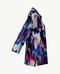 Erfo - Polo - Dessin kobalt, wit, zwart en pink