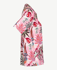Erfo - Polo - Jersey - Bloemdessin met rose en groen, azuur en navy