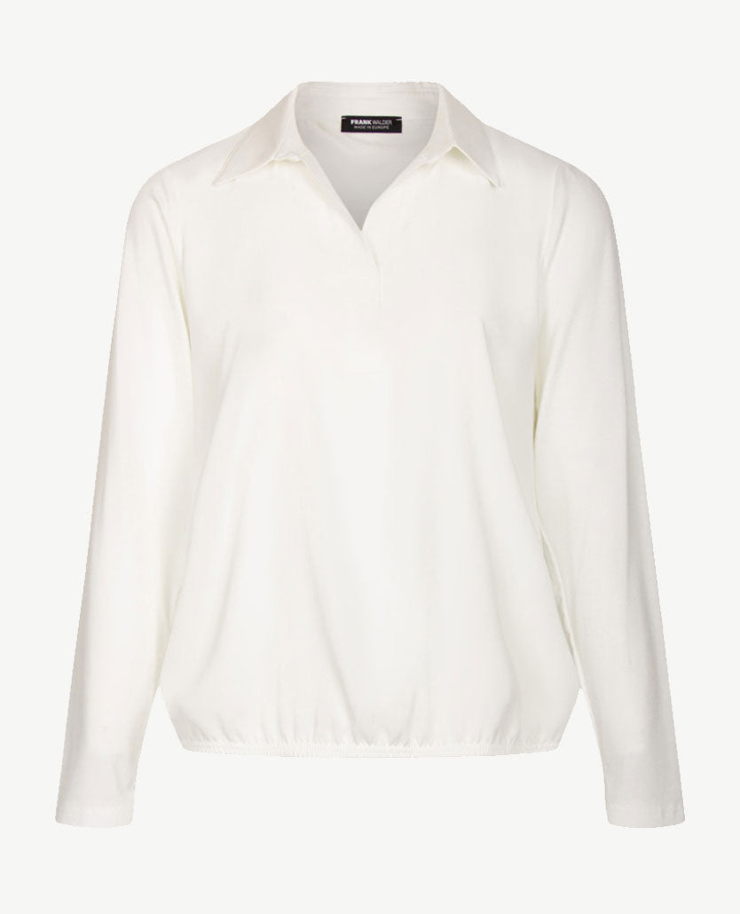 Frank Walder - Polo blouson - Off-white