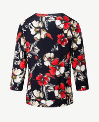 Frank Walder - Blouson - Navy, beige, off-white en rood