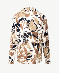 Frank Walder - Polo - Navy, off-white en beiges