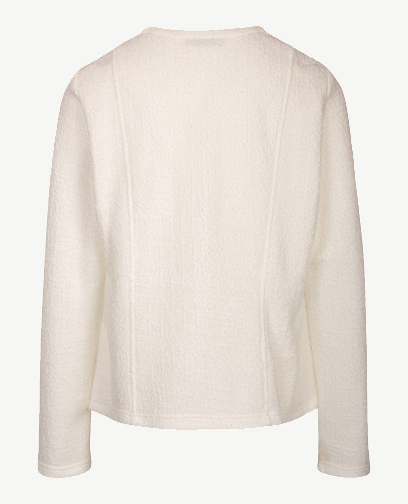 Frank Walder - Vestjasje 'Chanel' - Bouclé - off-white