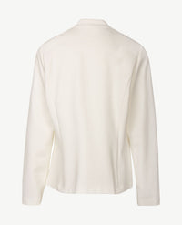 Frank Walder - Licht vestjasje - Jersey - Ecru