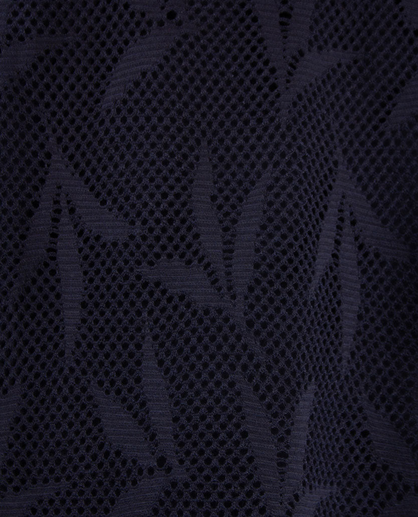 Frank Walder - Twinset - Ajour - Navy