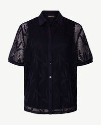 Frank Walder - Twinset - Ajour - Navy