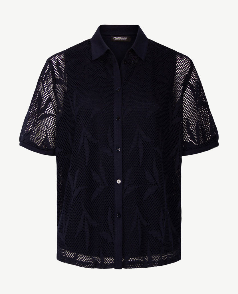 Frank Walder - Twinset - Ajour - Navy