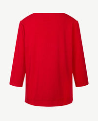 Frank Walder  - Top ronde hals - Jersey - Merlot