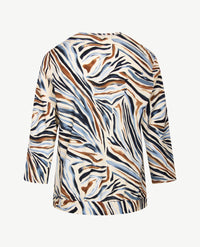 Frank Walder - Blouson - Camel, off-white, navy en blue