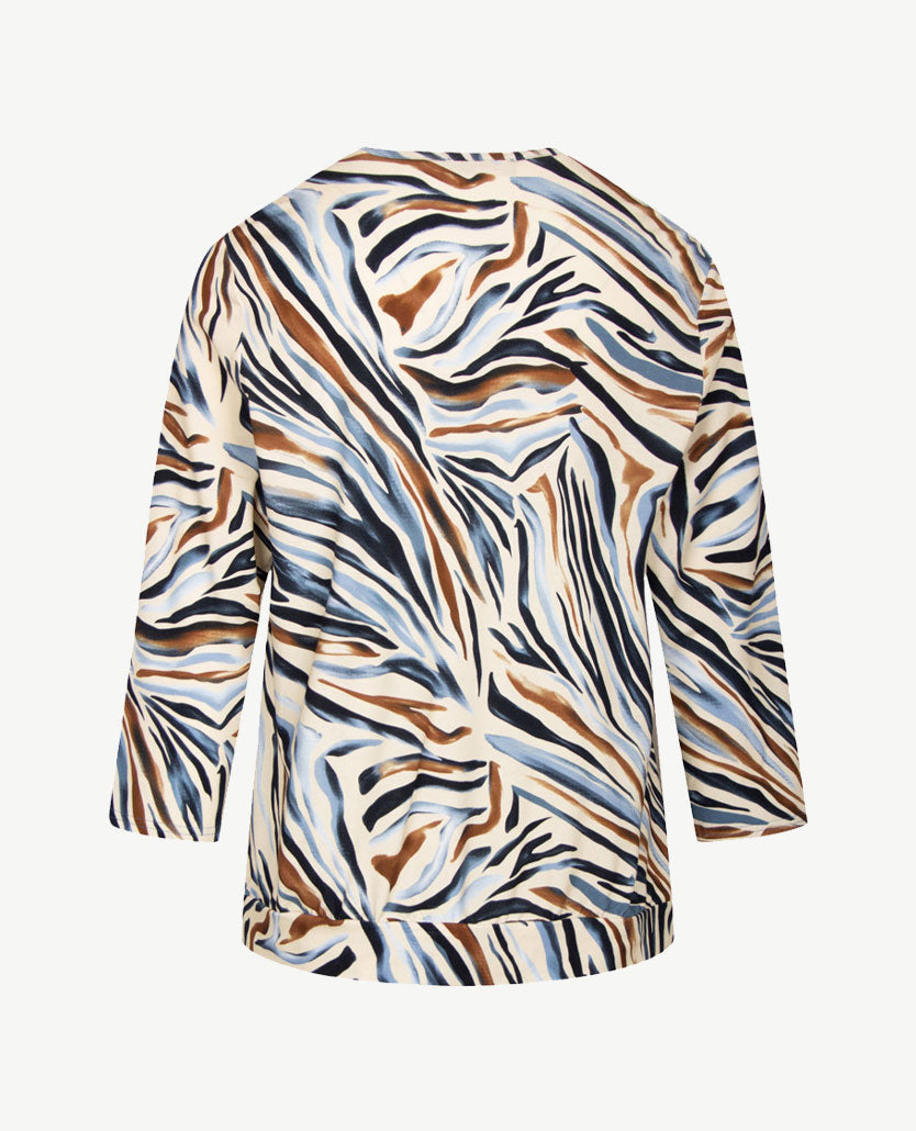 Frank Walder - Blouson - Camel, off-white, navy en blue