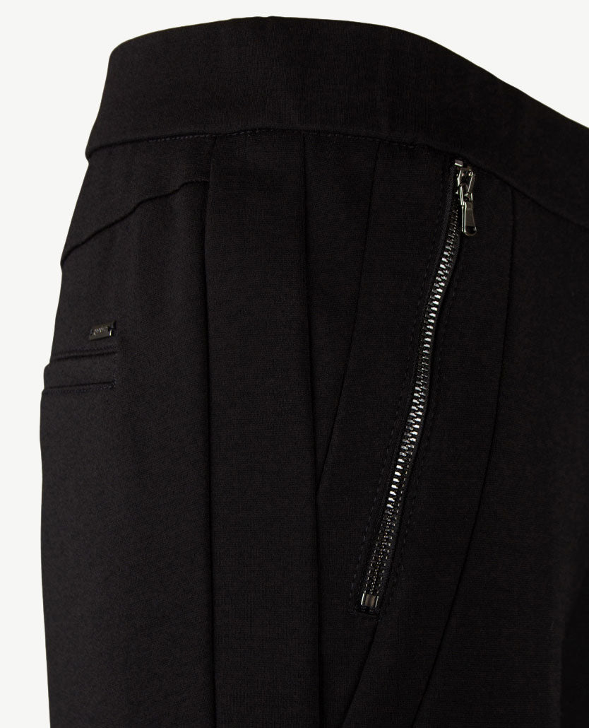 Gardeur - Elastiek rondom - Zene28 - Jersey - Normale lengte - Zwart
