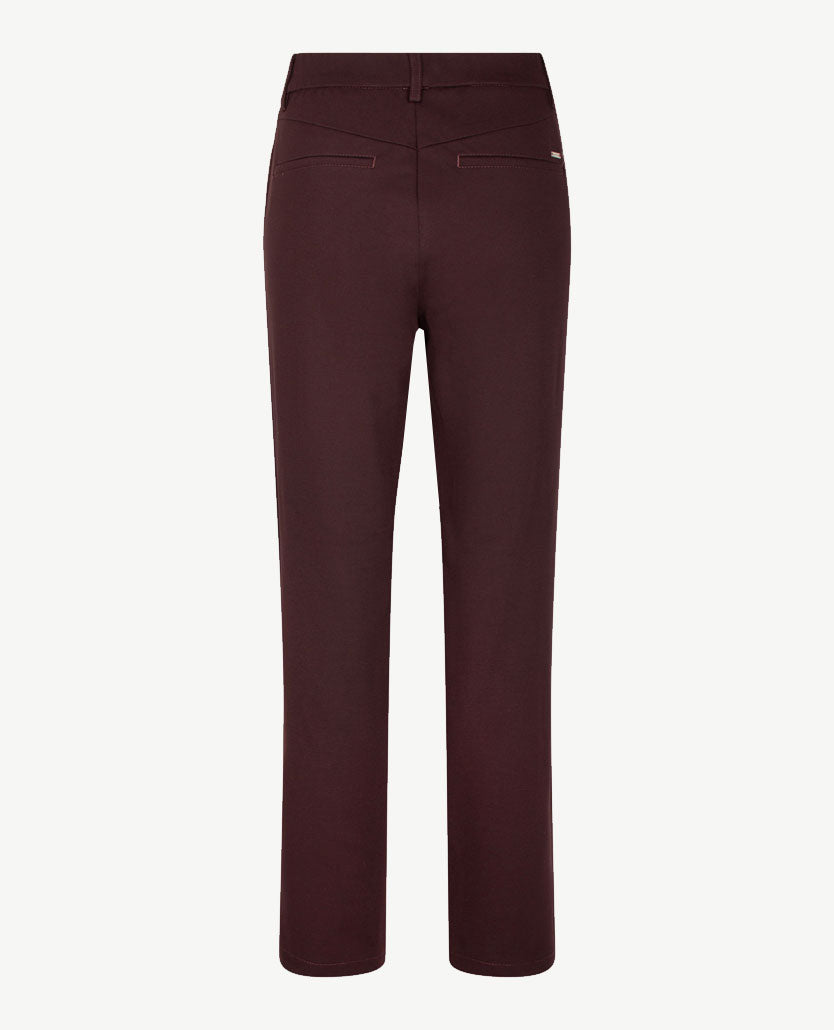 Gardeur - Elastiek rondom - Zene57- Jersey - Korte lengte - Bordeaux